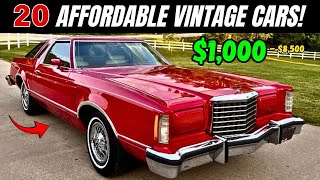 Own a Piece of History: 20 Classics from $1,000 to $8,500