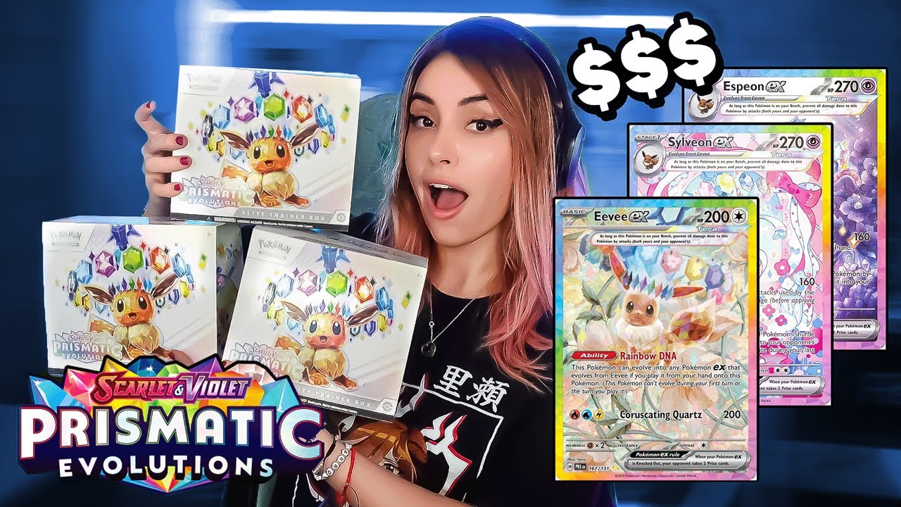 Abriendo las Cajas POKÉMON MÁS HYPE del set Prismatic Evolutions