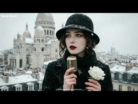 Vintage Paris Chanson 🎶 Romantic French Love Songs & Café Sounds