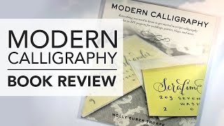 MODERN CALLIGRAPHY Book Review - Video #100