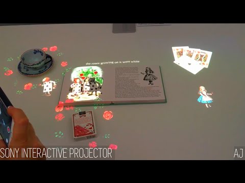 Interactive projector by SONY, amazing product ,must watch