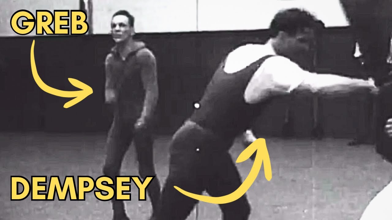 Is This Harry Greb Training With Jack Dempsey - AMAZING RARE FOOTAGE