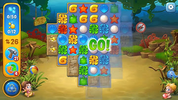 Fishdom level 575 Gameplay (iOS Android)