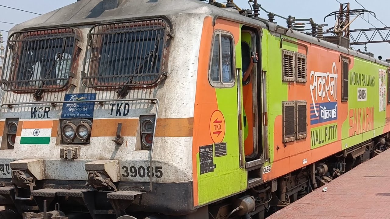 Beautiful colours printed BAGH Express ll WAP🔥🔥ll #train #railway - YouTube