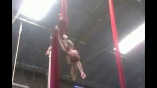 Acrobacia En Telas - Rutina Figuras Y Escape Mega