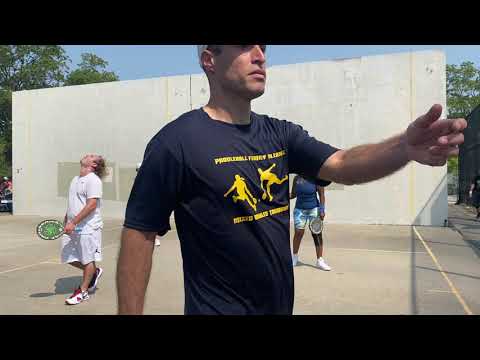 PFA Orchard Beach 3rd Rd Danny Rochelle vs Susan Keith 9/12/21 controversial shot to end game