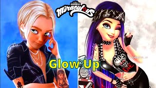 Glow Up Adrien and Marinette Rock Style #shorts