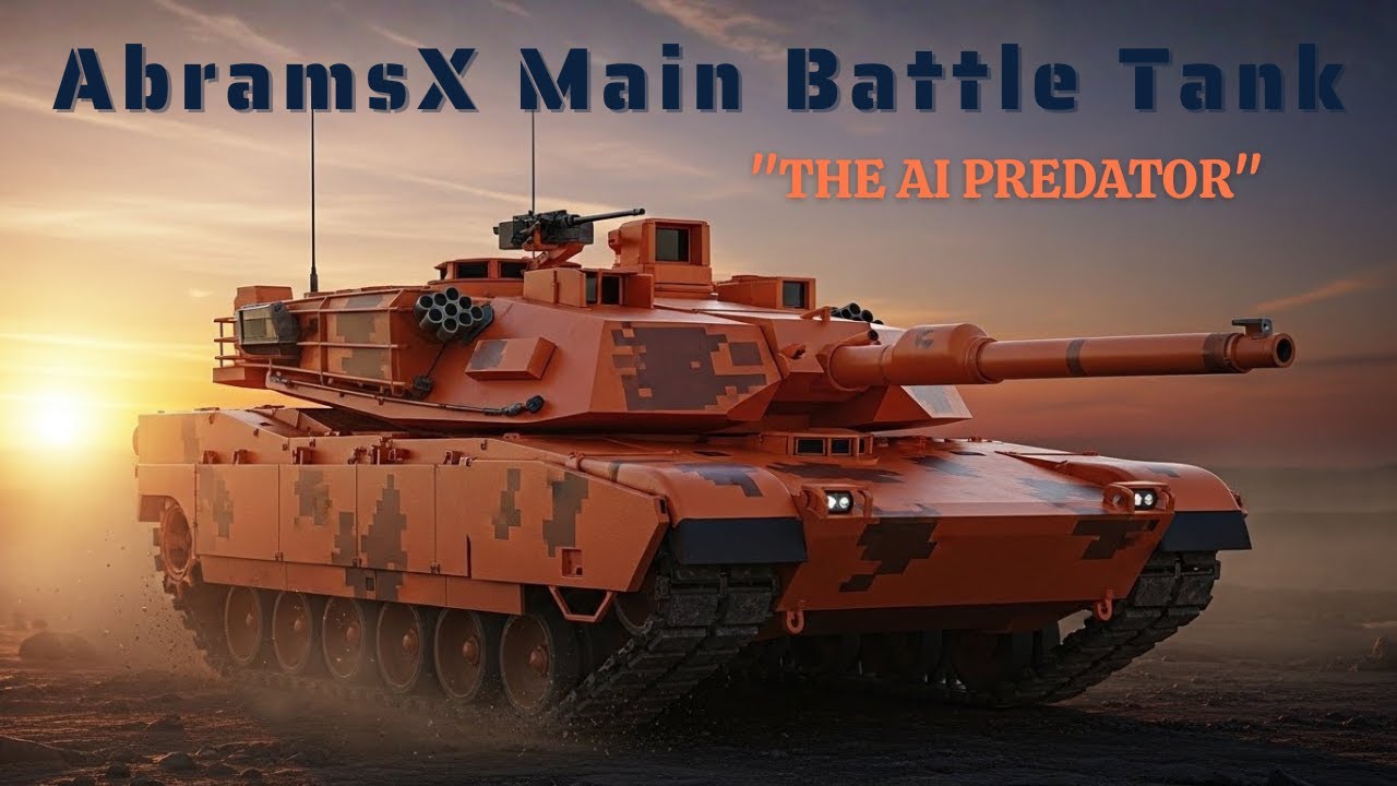 Silent Predator | Inside the Revolutionary AbramsX Main Battle Tank