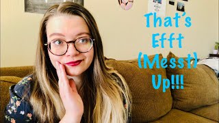 The Efft Up (Messt Up) Book Tag