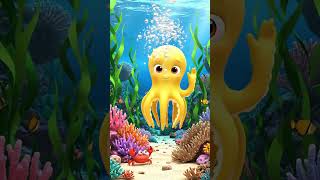 Rainbow Colors Song for Kids 3D | Fun Cartoon Learning Adventure 🌈🦊🐙