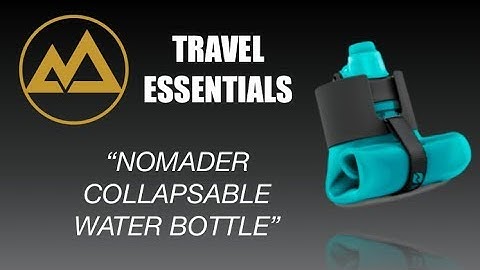 ESSENTIALS: Nomader Collapsable Water Bottle