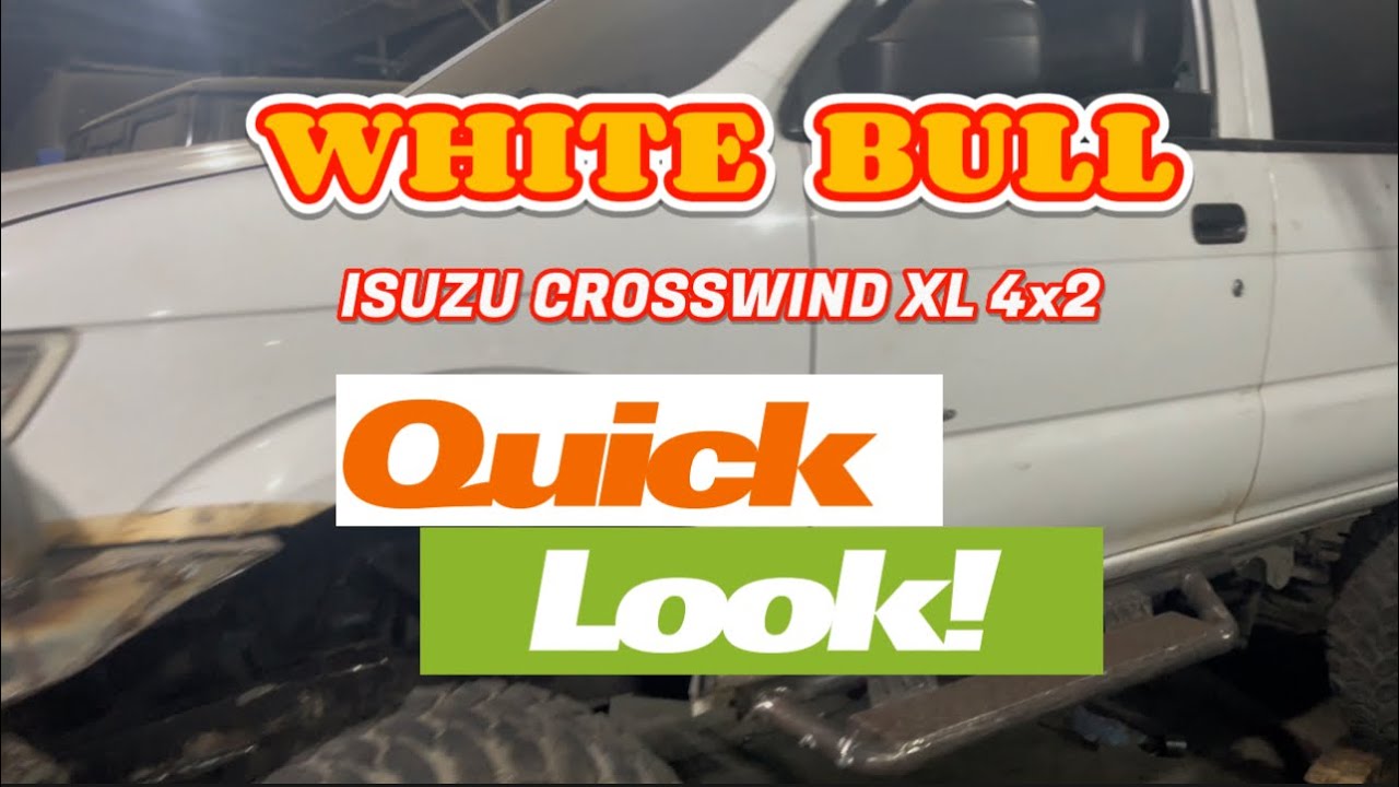 ISUZU CROSSWIND XL 4x2 DOUBLE WISHBONE SUSPENSION XT 4x4 SOLID AXLE isuzu-crosswind-xl-4x2-double-wishbone-suspension-xt-4x4-solid-axle
