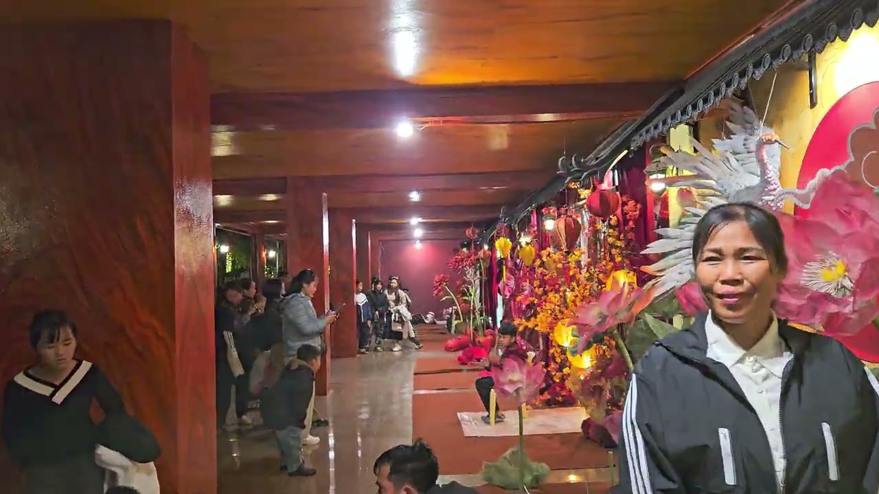 Chùa Xẻ-BắcNinh đêm rằm tháng giêng năm 2026