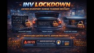 FiveM Inventory Lock Script 🔒 | Prevent Restart Exploits & Item Loss [ESX/QBox/QBCore]