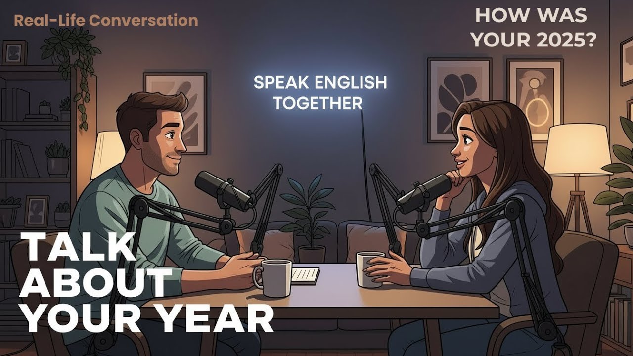 Talk About Your Year | Speak English Together | Learn English Fast | English Podcast