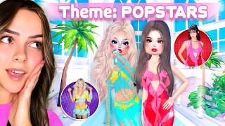Recreating ICONIC POPSTARS in Roblox! (Dress To Impress)