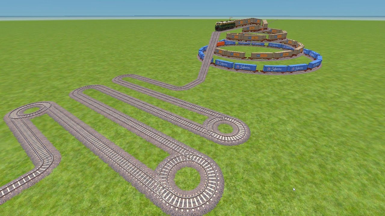 TRAIN GAMING VIDEO FOR SNAKE 🐍 RAILROAD TRACKS & RISKY TRACKS |Train BeamNG | 