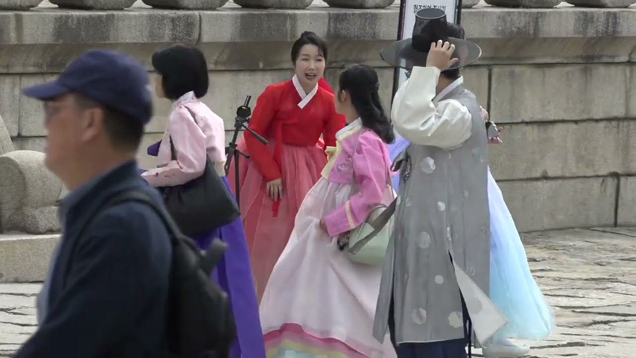 Le palais Gyeongbokgung à Seoul