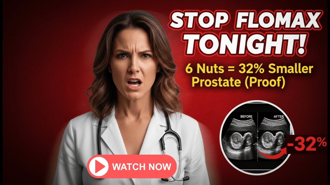 Stop Taking Flomax Tonight! – Eat These 6 Nuts Instead (32% Smaller