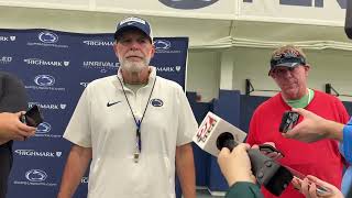 Penn State DC Jim Knowles 8/12/25 | Post-Practice | NSN