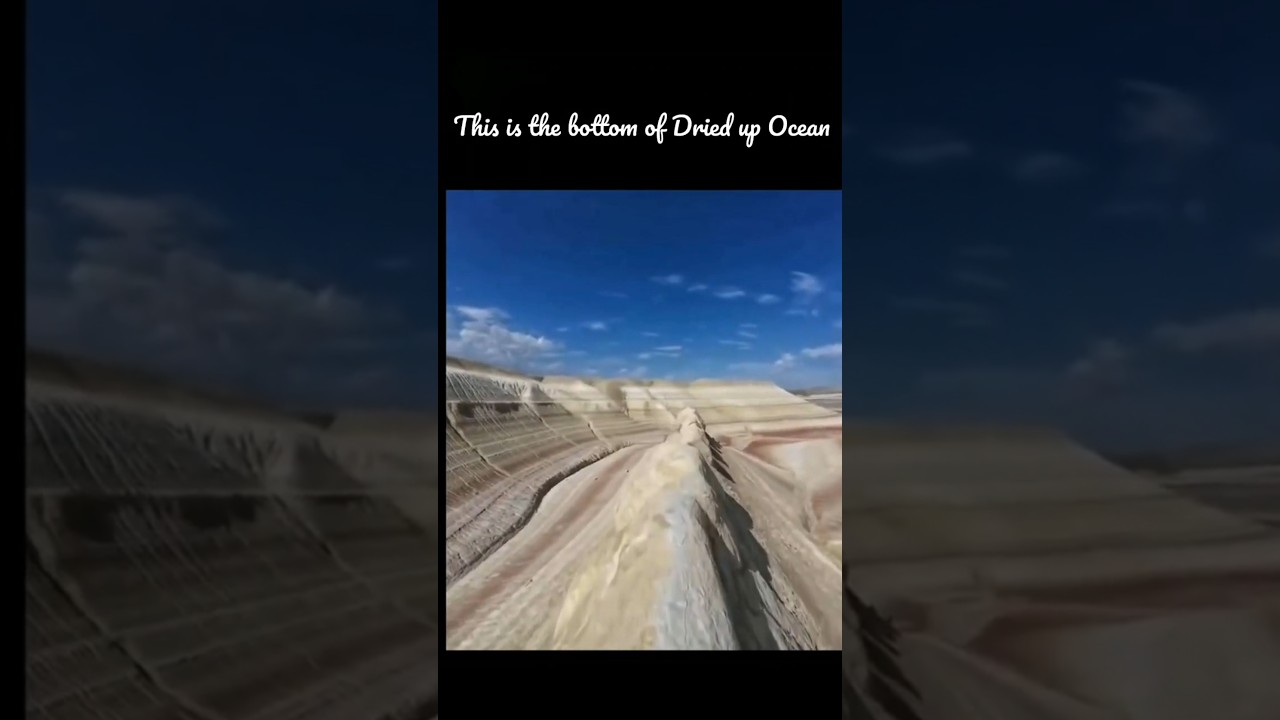 This is the bottom of Dried up Ocean-Boszhira Valley 🌊 
