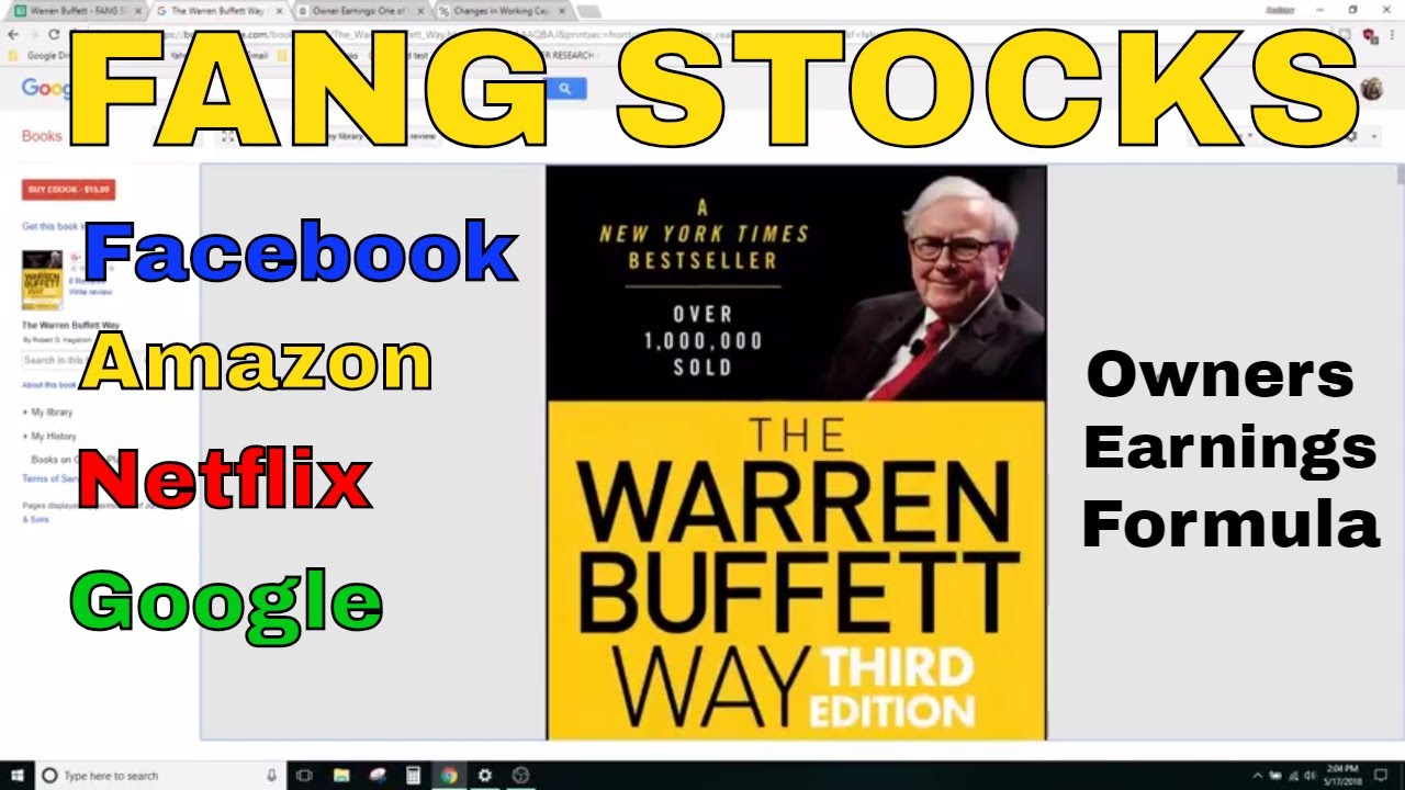 Using the Warren Buffett Formula to Analyze the FANG Stocks YouTube