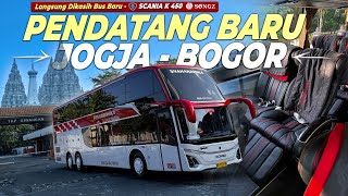 BUS BARU UNTUK RUTE TERBARU ❗❗Trip Jogja - Bogor With Bus MAHARDIKA GA755 SCANIA K450
