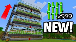 Minecraft Easy Sugarcane Farm 1.21/26.1+ [JAVA & BEDROCK]