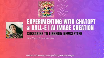 Experimenting with ChatGPT and DALL-E | Image Creation using AI | Logos | Portraits | Image Prompts