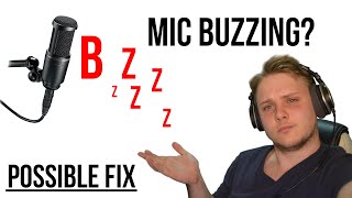 buzzing microphone? try this!