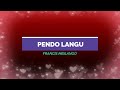 Pendo Langu F Mbilango Lyrics Video