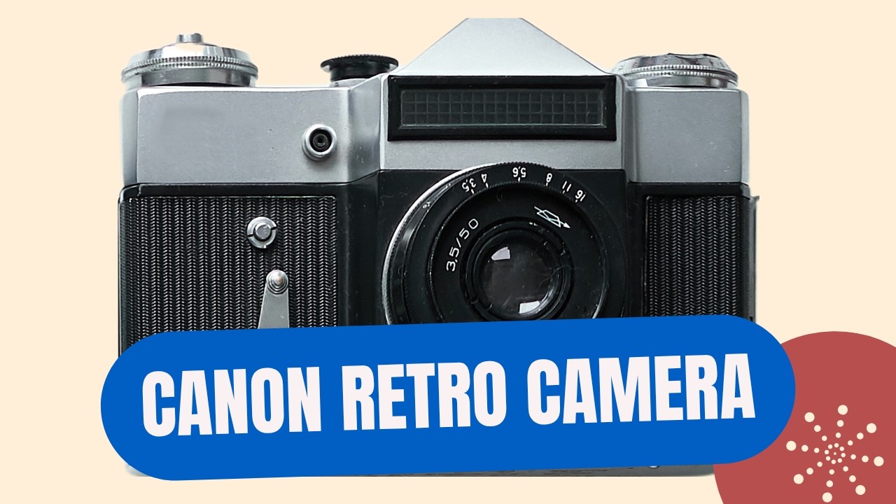 Canon Retro 2026 Camera Leak: 32.5MP Sensor, Vintage Design