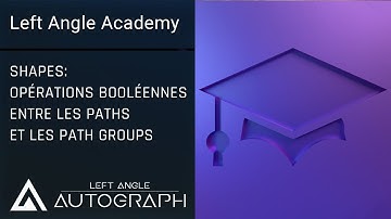 Opérations Booléennes entre les Paths et les Path Groups | Shapes