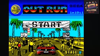 OUT RUN (Sega/US Gold - 1986/87) Inigualable juego injustamente tratado en Spectrum 😟
