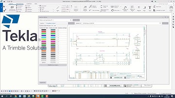 Astuce Tekla Structures : Dessins, impression Pdf et épaisseurs de lignes