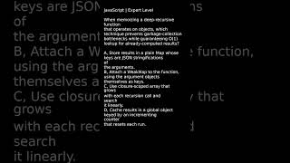 Using WeakMaps for Memoization in Recursive Functions #recursivefunctions #weakmaps #javascript