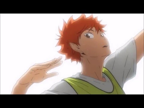 Haikyuu Brasil - Haha! Kageyama cortando a bola como se