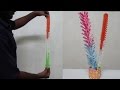 Indian paper art  indian paper art instructions for beginners part  3