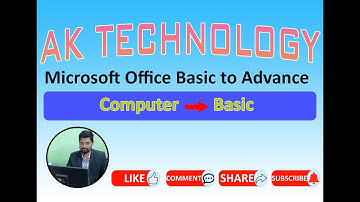 Basic Computer Course For Beginners in Bangla Tutorial 2023 | Part -1