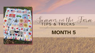 Month 5: Lemonade &amp; Birdhouses | Summer on the Farm BOM