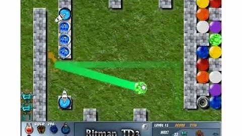 Bitmap TD3 gameplay