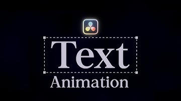 How to make clean text animation in Davinci Resolve