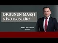 Azərbaycan ordusunda pul problemi yaranıb? Ordunun pullarını kimlər oğurlayır?