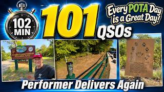 101 CW QSOs in 102 Minutes! Performer Antenna Delivers Again! 101 CW QSOs in 102 Minutes! Performer Antenna Delivers Again!