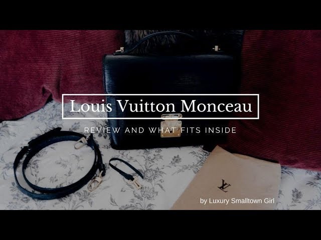 LOUIS VUITTON MONCEAU WHAT FIT'S & REVIEW