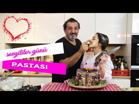 MASTERCHEF MEHMET YALÇINKAYA İLE SEVGİLİLER GÜNÜ PASTASI YAPTIK / YIKIK PATASI !