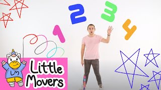 RIBBON DANCE for kids | KIDS DANCE | Little Movers Prop Dance | Children's Tutorial