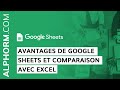 Formation google sheets  la fonction query  avantages de google sheets et comparaison avec excel