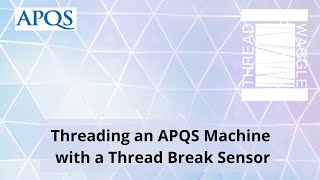 Thread with a Thread Break Sensor