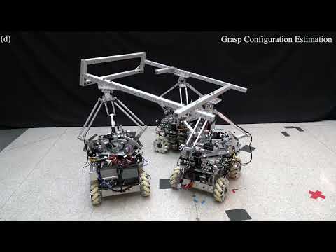 Cooperative Payload Estimation by a Team of Mocobots